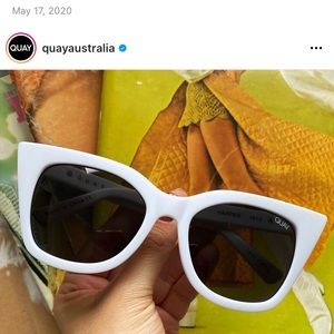 Quay Australia cat eye sunglasses